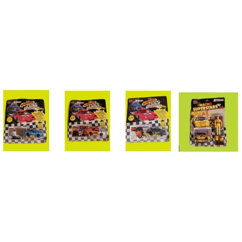 NASCAR Racing Champions 1991 Lot 4 Roaring Racers Marcis Cope Wallace Hamilton